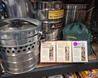 Outdoor stoves and cooking supplies 