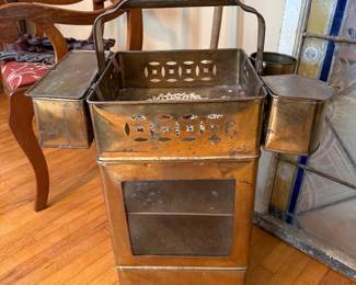 Backside of noodle cart