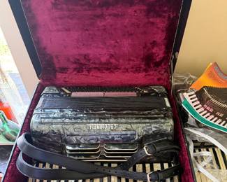 Upstairs Kitchen- Crucianelli Accordion in case