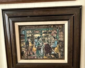 Upstairs Bedroom 1-Marvetti Engraving