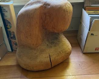 Upstairs Kitchen- wooden sculpture