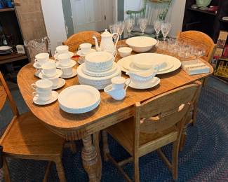 Dining Room-Wedgewood China set