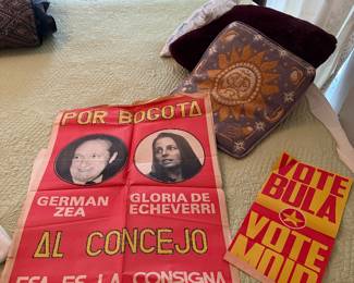 Upstairs Bedroom 1-Bogota political posters