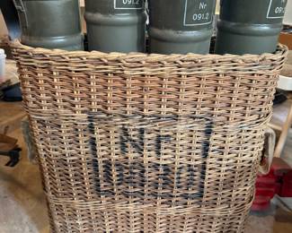 Garage- WWII mortar basket