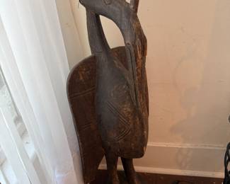 Senefu Tribal Wood Bird