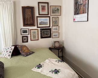 Upstairs Bedroom 1-various artwork