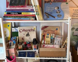 E Calligraphy Cricut machine supplies