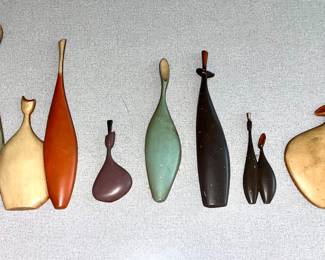 Mid Century Modern Metal wall art