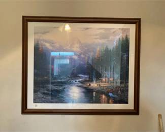 The End Of A Perfect Day II By Thomas Kinkade