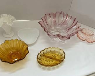 Colored Glass Collecting Items