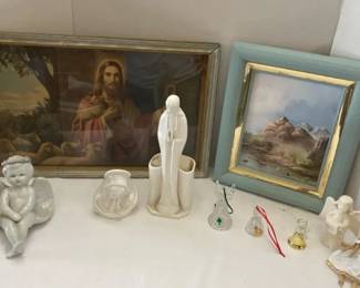 Jesus, Mary, And The Angels