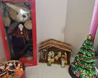 Deluxe Animated Holiday Figure, Nativity Scene, Ornaments And More