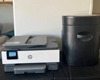 HP Printer, And Royal Shredder