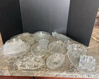 Assorted Glass Dishes