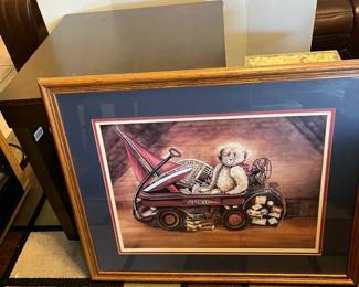End Table, Bear Art. And More