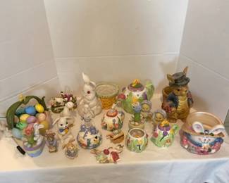 Easter Ceramic Figurines