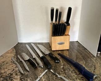 Assortment Of Knives And More