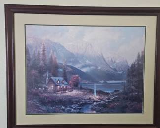 The Beginning Of A Perfect Day By Thomas Kinkade Print