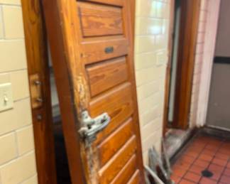Furnishing Sale includes unique items like the Jameson storage door.