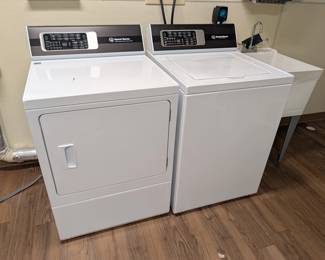 Furnishing Sale includes unique items like appliances, including washers and driers.