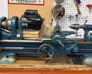 Beautiful Antique Lathe! South Bend Workshop Lathe from 1940's/50's