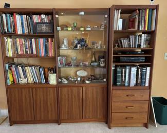 Teak Bookshelves