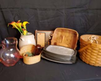 Nordic Ware Fajita Platter Set  Vintage Kitchen Decor Lot