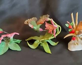 Lenox Garden Birds Magnificent Hummingbird, Hummingbird, And Marsh Wren