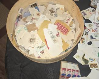 Large Vintage Worldwide Stamp Collection