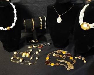 12KGF, Monet, Sarah Cov, Napier, 1928,  Premier Designs Designer Vintage Costume Jewelry Lot