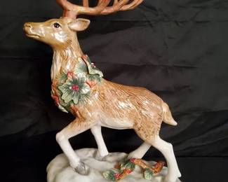Fitz And Floyd Winter Wonderland Reindeer