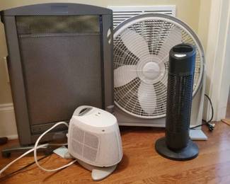 Lakewood, Sharper Image, Black  Decker  Soleusa Air Climate Control  Air Quality Appliance Lot