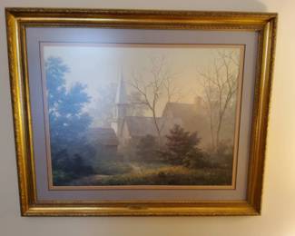 Dalhart Windberg Dawnlight Limited Edition Framed Print  32x26 with Certificate