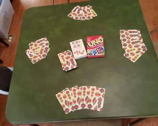 Folding Card Table  Chairs