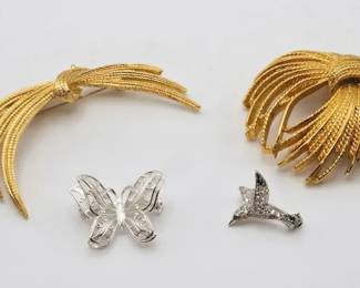 Monet, Napier  Carolee Designer Brooch Lot