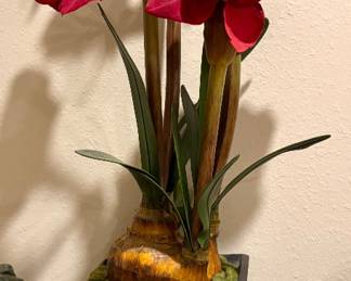 Silk Amaryllis Plant
