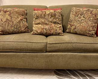 Olive Green Sofa