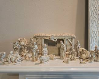 Vintage Nativity Set