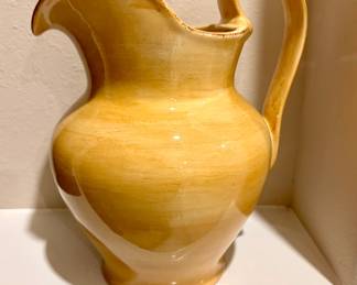 Yellow Ceramic Vase