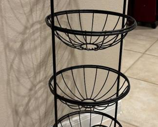 4 Tiered Metal Basket
