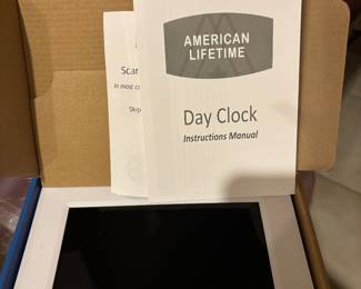 American Lifetime Day Clock