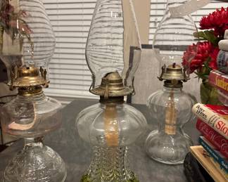 Vintage Oil Lamps