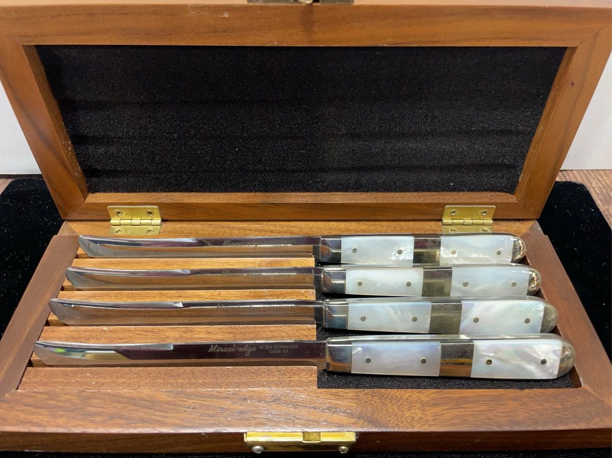 Case cutlery 4pc miracledge steak knife set