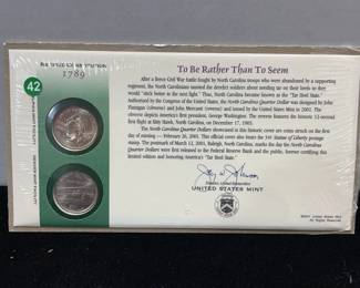 2001 NC quarters Philadelphia Denver