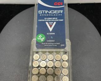 20rnds CCI stinger 22LR