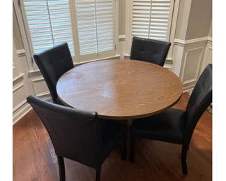 Table and 4 chairs