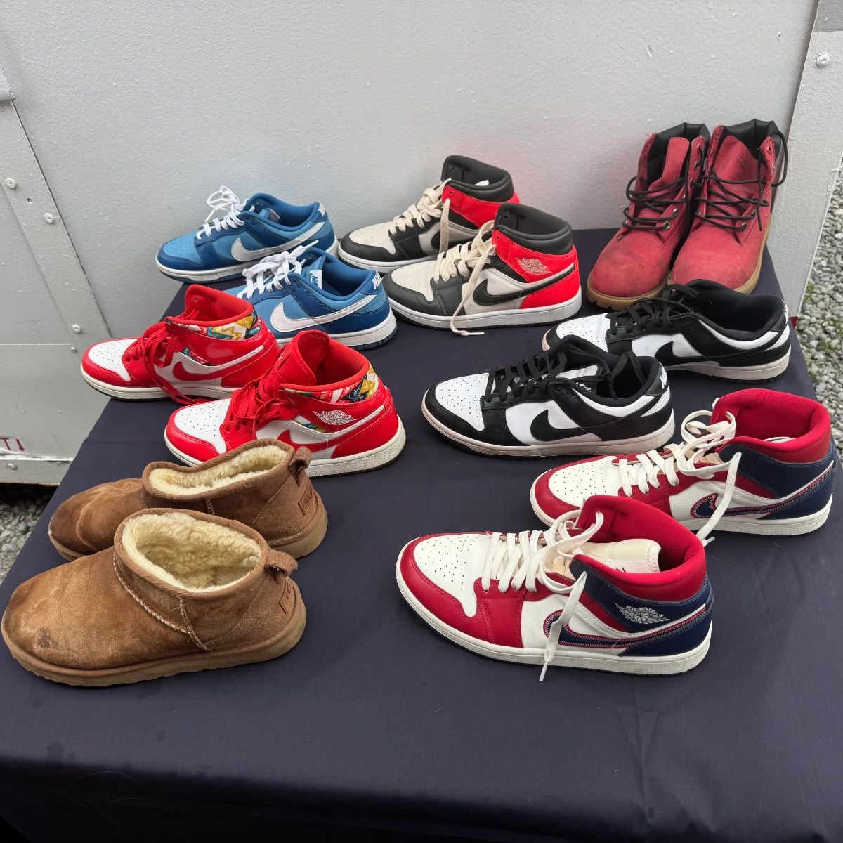 Nike, Timberlake, UGG