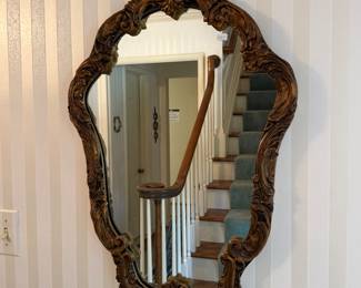 Wood Framed Mirror 