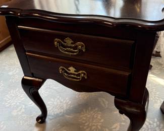 Wooden End Table 