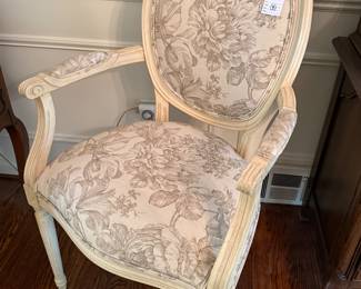 (B) Ethan Allen Armchair 